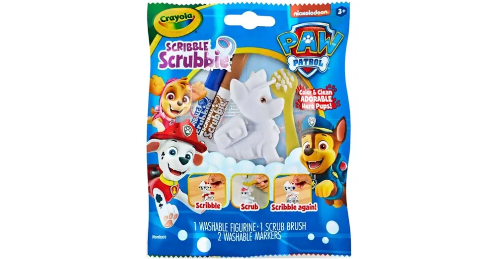 Ne maradj le Crayola Washimals Mancs őrjárat 1 db-os figura szett