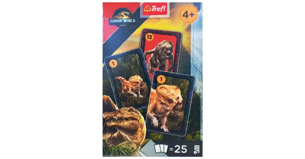 Gyors kiszállítás Jurassic World Fekete Péter kártyajáték – Trefl