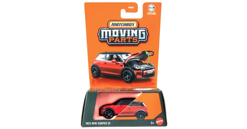Rendeld meg most Matchbox Moving Parts 2022 Mini Cooper SE nyitható kisautó 1/64 – Mattel