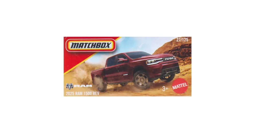 Matchbox 2025 RAM 1500 REV kisautó 1/64 – Mattel Rendeld meg most