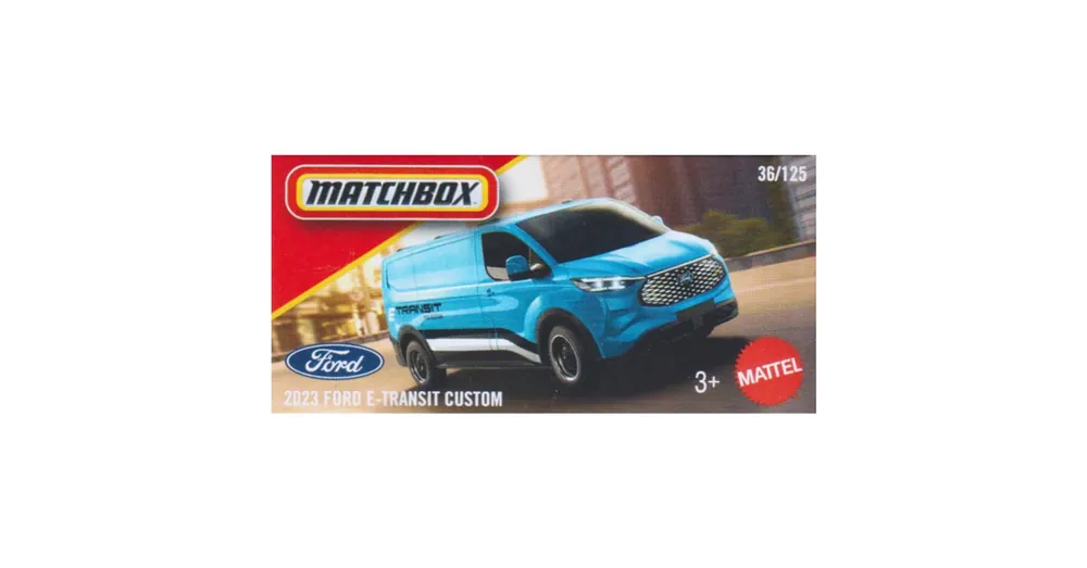 Matchbox 2023 Ford E-Transit Custom kisautó 1/64 – Mattel Rendeld meg most