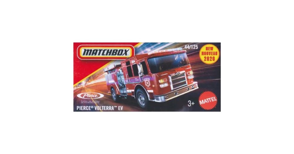 Matchbox Pierce Volterra EV tűzoltóautó kisautó 1/64 – Mattel Akciós ár