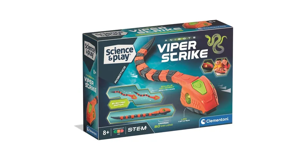 Science Play Viper robot kígyó – Clementoni Szuper akció