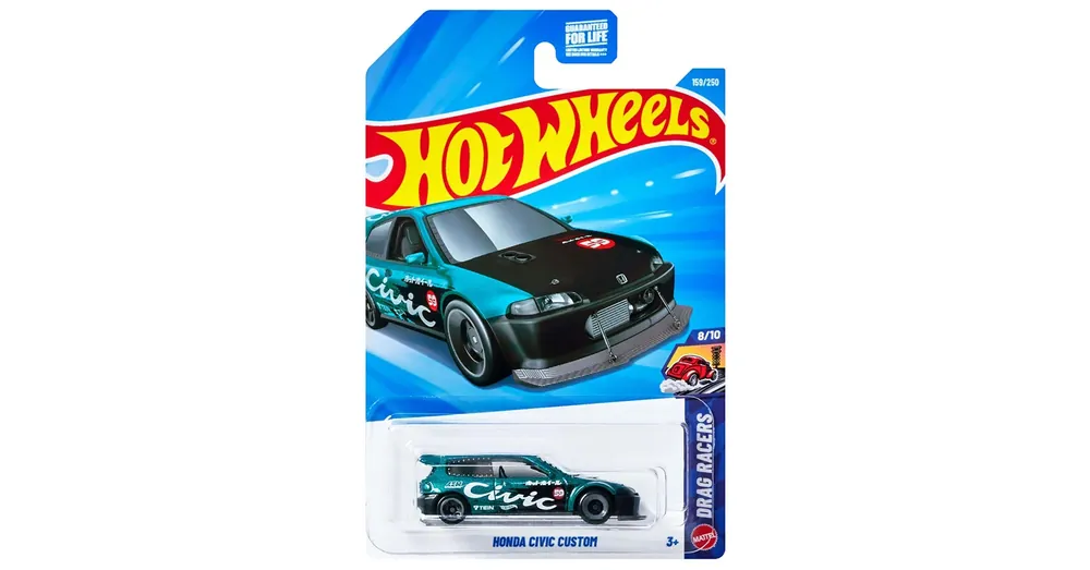 Kedvezményes ár Hot Wheels Honda Civic Custom sportautó 1/64 – Mattel