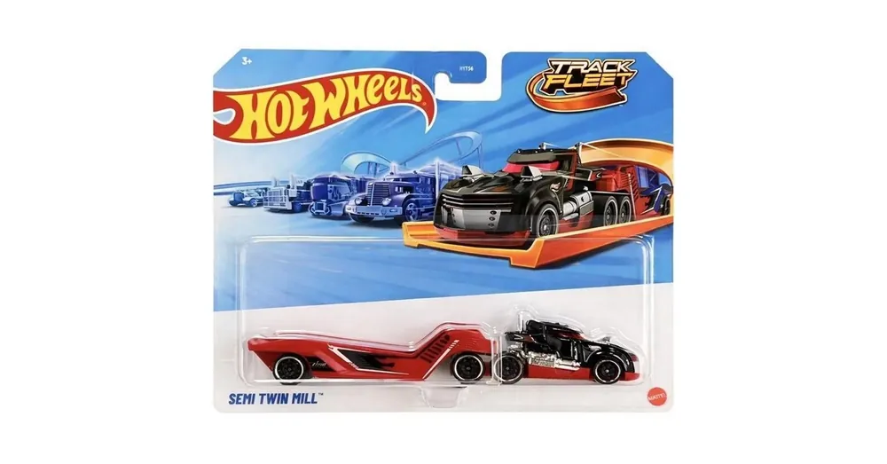 Hot Wheels Semi Twin Mill szállítóautó 1/64 – Mattel Prémium