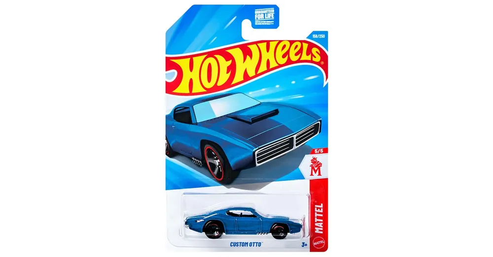 Kedvezmény Hot Wheels Custom Otto kék kisautó 1/64 – Mattel