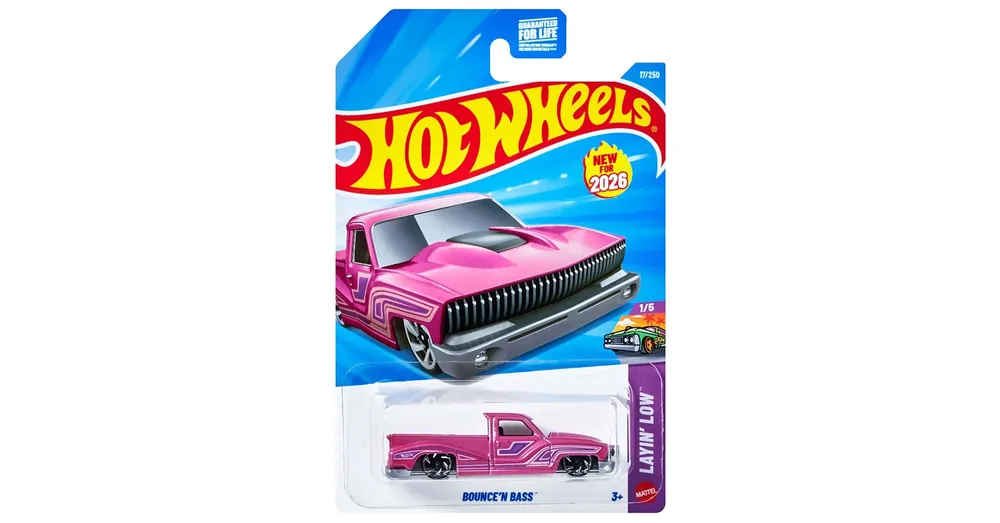 Hot Wheels Bounce’n Bass kisautó 1/64 – Mattel Szuper ajánlat