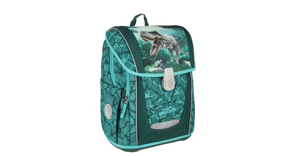 Biztonságos fizetés Spirit T-Rex dinoszauruszos mágneszáras iskolatáska, hátizsák 49×21×40 cm