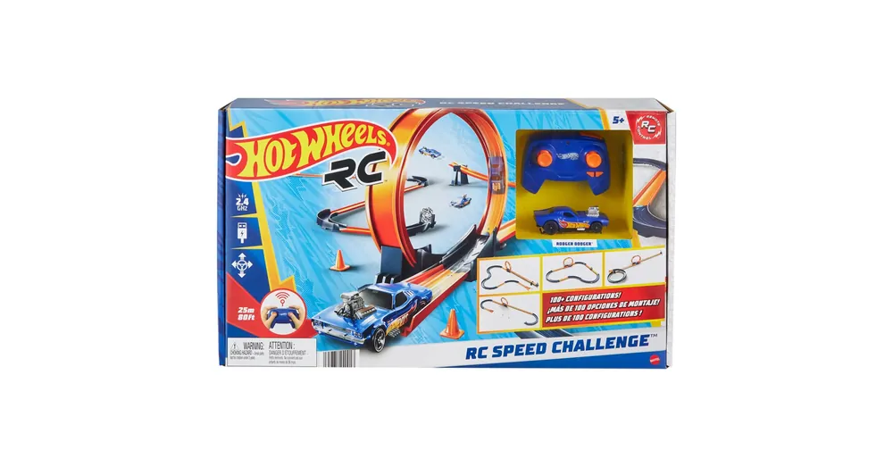 Legnépszerűbb Hot Wheels RC Speed Challenge távirányítós pályaszett – Mattel