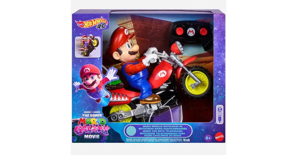 Nézd meg most Super Mario Galaxis A film RC távirányítós motor – Mattel
