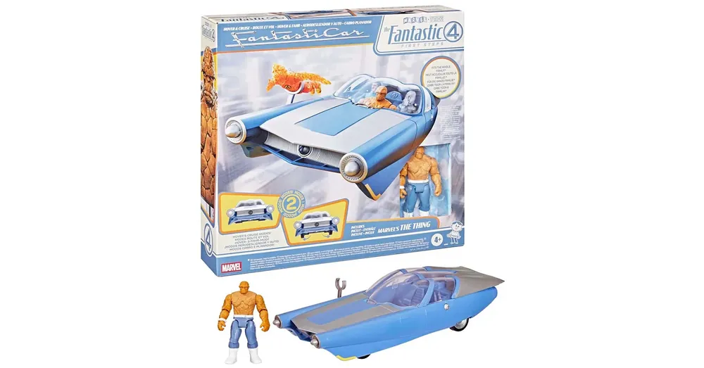 Marvel A Fantasztikus 4-es Epic World of Action Lebegő és cirkáló Fantasticar – Hasbro Biztonságos fizetés