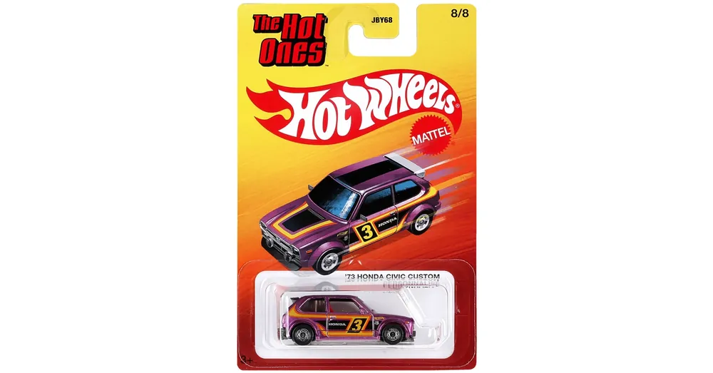 Legjobb ár Hot Wheels The Hot Ones ’73 Honda Civic Custom kisautó 1/64 – Mattel