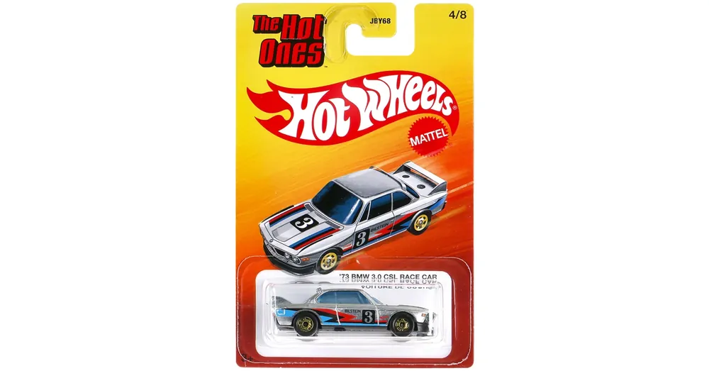Hot Wheels The Hot Ones ’73 BMW 3.0 CSL Race Car kisautó 1/64 – Mattel Utolsó esély
