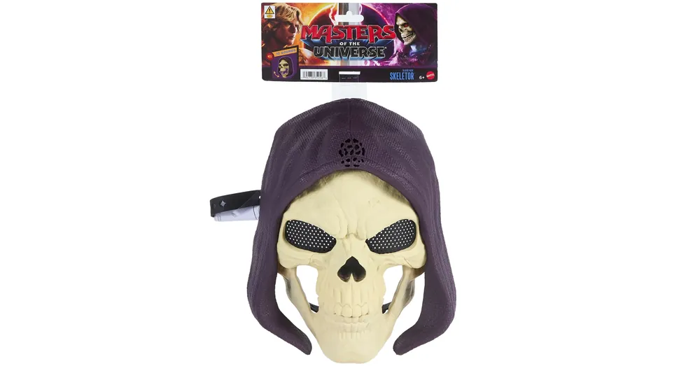 Rendeld meg most Masters of the Universe Az univerzum védelmezői Skeletor Csontarcú világító és hangot adó maszk – Mattel