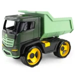 Gyors szállítás LENA GIGA TRUCKS óriás Titán sötétzöld dömper 51 cm