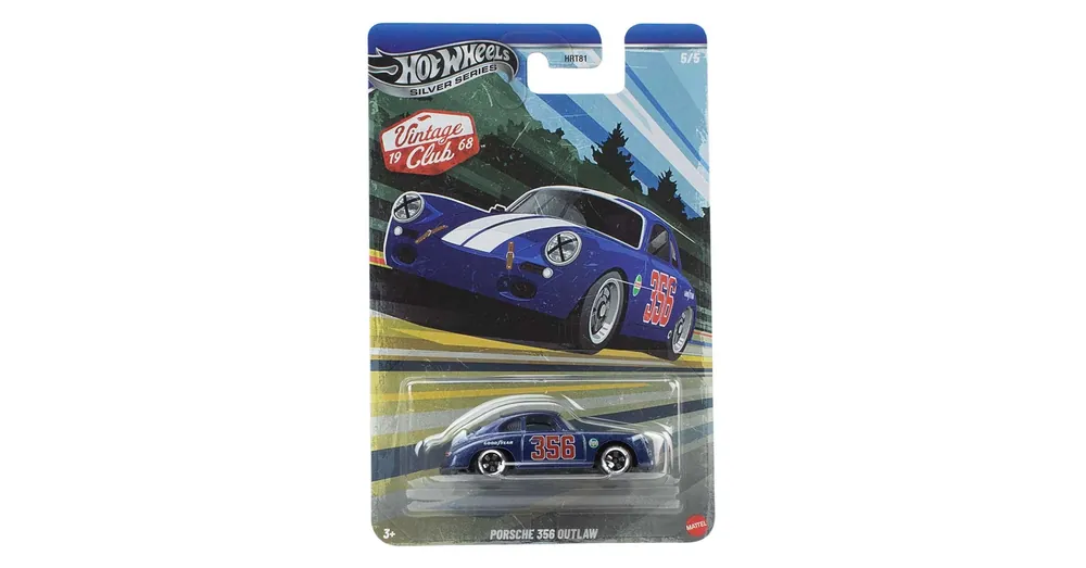 Hot Wheels Vintage Porsche 356 Outlaw kisautó 1/64 – Mattel Újdonság