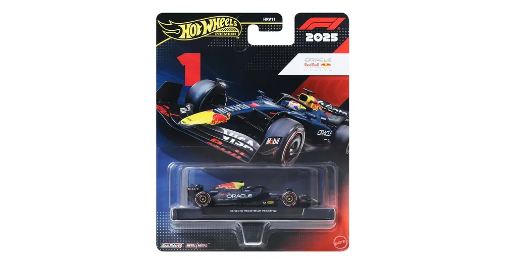 Hot Wheels Premium Oracle Red Bull Racing 1 Formula 1 kisautó 1/64 – Mattel Szuper akció