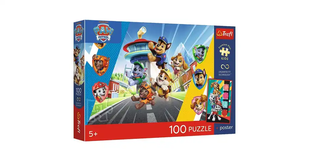 Mancs Őrjárat 100 db-os UFT puzzle poszterrel – Trefl Legjobb ár