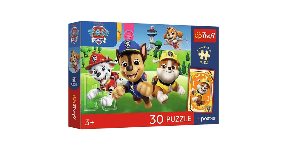 Mancs Őrjárat 30 db-os prémium plusz kids puzzle poszterrel – Trefl Biztonságos fizetés