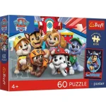 Árengedmény Mancs Őrjárat 60 db-os prémium plusz kids puzzle poszterrel – Trefl
