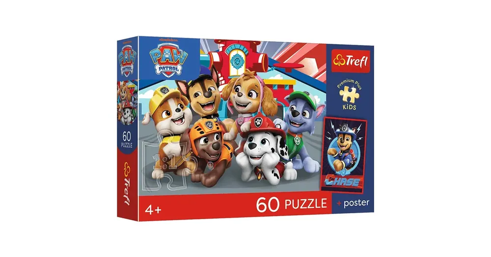 Árengedmény Mancs Őrjárat 60 db-os prémium plusz kids puzzle poszterrel – Trefl