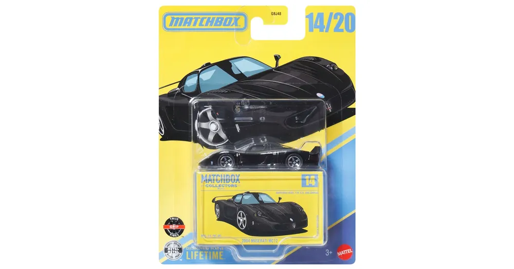 Matchbox Collectors Maserati MC12 gyűjtői dobozos kisautó 1/64 – Mattel Legnépszerűbb