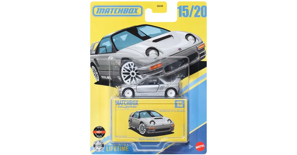 Végkiárusítás Matchbox Collectors Mazda Autozam AZ1 gyűjtői dobozos kisautó 1/64 – Mattel