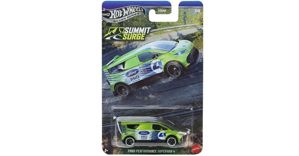 Hot Wheels Silver Series Ford Performance Supervan 4 zöld kisautó 1/64 – Mattel Rendeld meg most