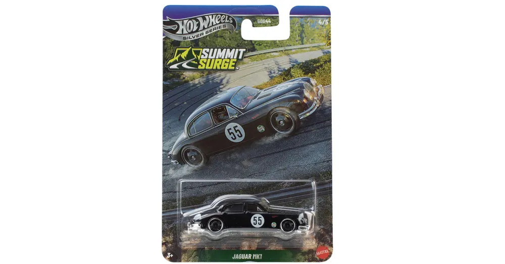 Expressz kézbesítés Hot Wheels Silver Series Jaguar MK1 kisautó 1/64 – Mattel