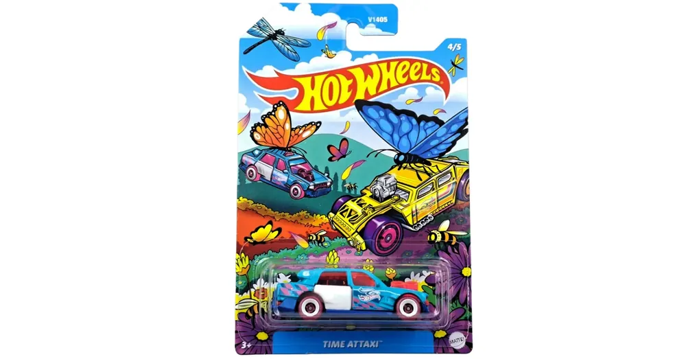 Kihagyhatatlan ajánlat Hot Wheels Spring Series Time Attaxi kisautó 1/64 – Mattel