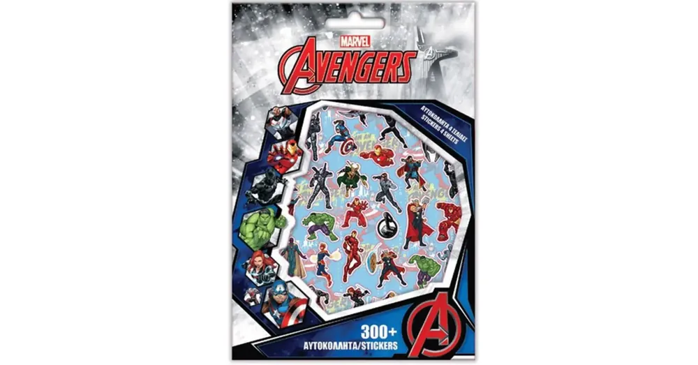 Marvel Bosszúállók 300 db-os matrica szett Outlet