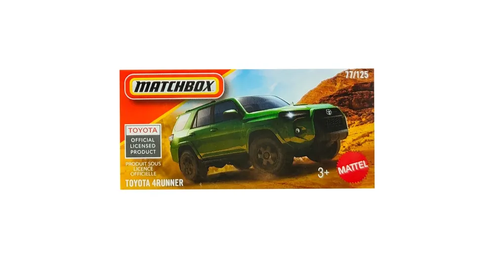 Matchbox Toyota 4Runner zöld kisautó 1/64 – Mattel Legkelendőbb