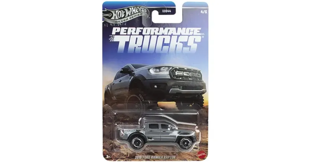 Hot Wheels Silver Series 2019 Ford Ranger Raptor kisautó 1/64 - Mattel Legnépszerűbb