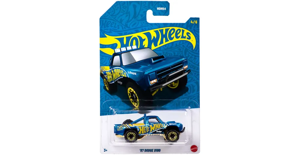 Hot Wheels Pearl Chrome ‘87 Dodge D100 kisautó 1/64 - Mattel Népszerű