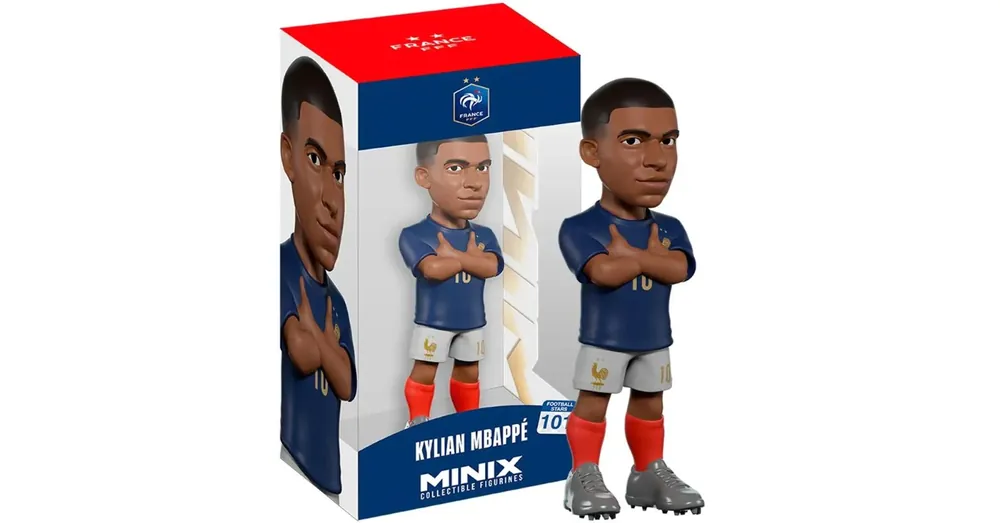 Minix Franciaország - World Cup Kylian Mbappé focista akció figura 12cm Kihagyhatatlan ajánlat