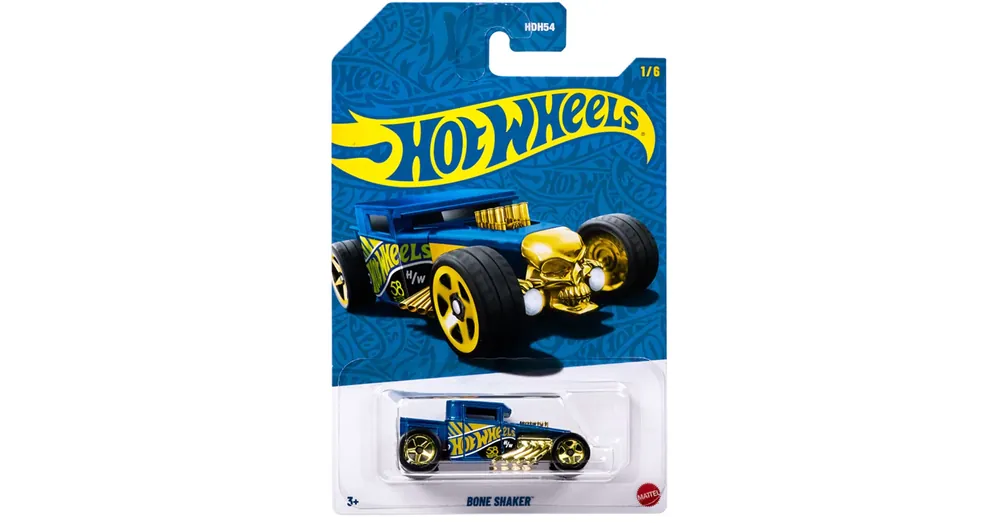 Expressz kézbesítés Hot Wheels Pearl Chrome Bone Shaker kisautó 1/64 - Mattel