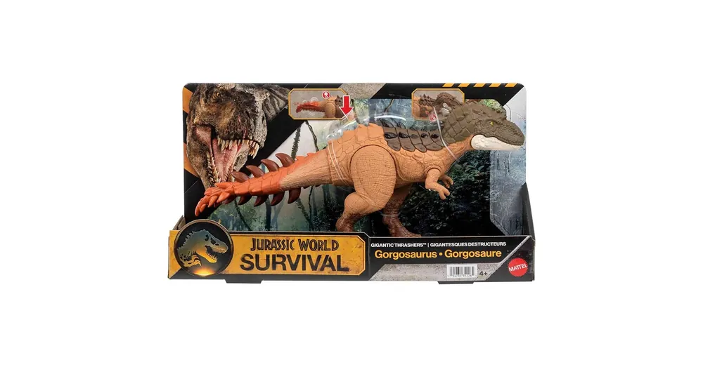 Kedvezmény Jurassic World Óriás támadó Gorgosaurus dinó hanggal - Mattel