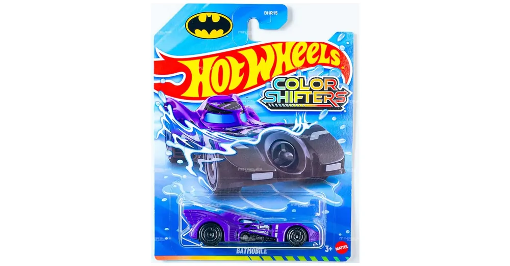 Hot Wheels Batmobile színváltós kisautó 1/64 - Mattel Kedvezményes ár