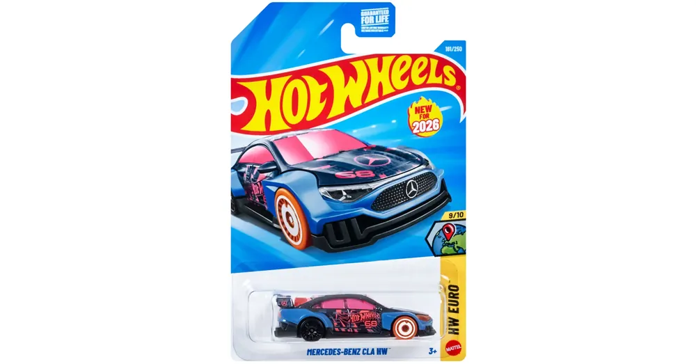 Hot Wheels Mercedes-Benz CLA HW kisautó 1/64 - Mattel Újdonság