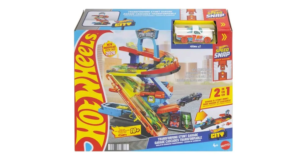 Biztonságos vásárlás Hot Wheels Kaszkadőr garázs játékszett - Mattel
