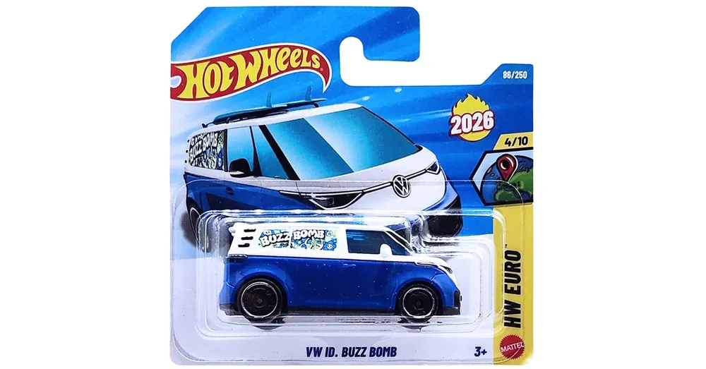 Hot Wheels VW ID. Buzz Bomb kisautó 1/64 - Mattel Gyors szállítás