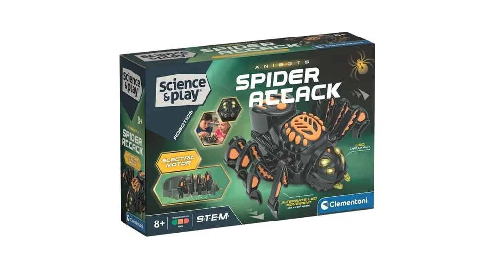 Szuper ajánlat Science Play Támadó robot pók játékszett - Clementoni
