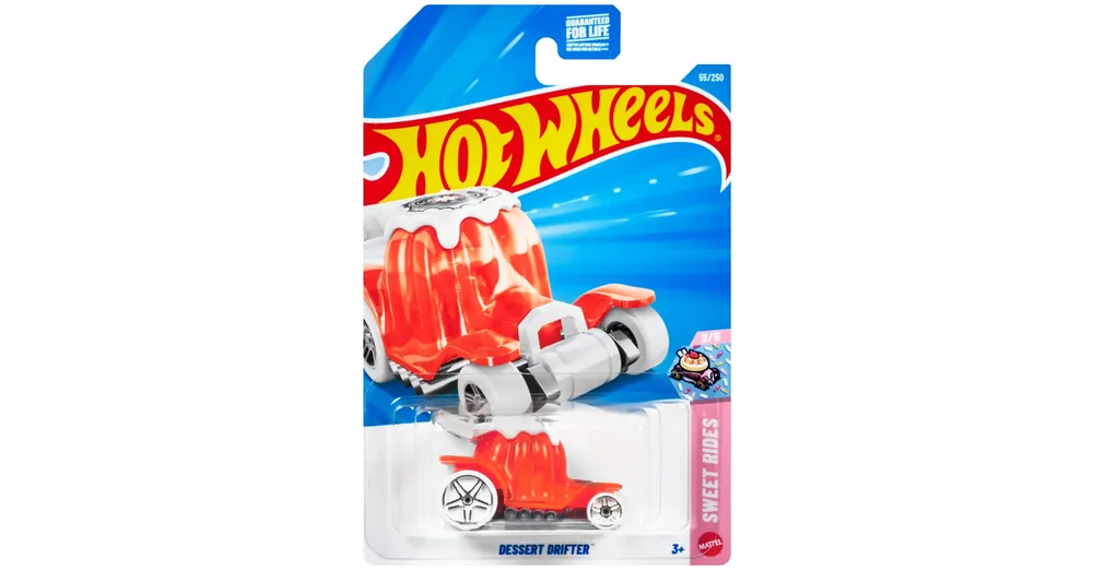 Árcsökkenés Hot Wheels Dessert Drifter narancssárga kisautó 1/64 - Mattel