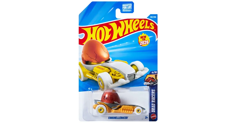 Hot Wheels Eggshelleracer kisautó 1/64 - Mattel Biztonságos vásárlás