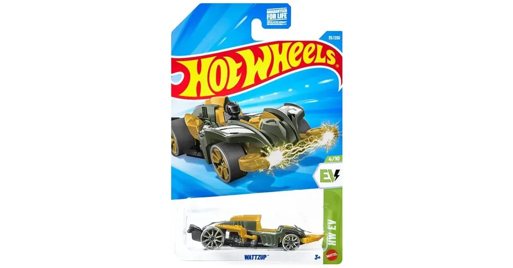 Hot Wheels Wattzup sárga kisautó 1/64 - Mattel Csak ma