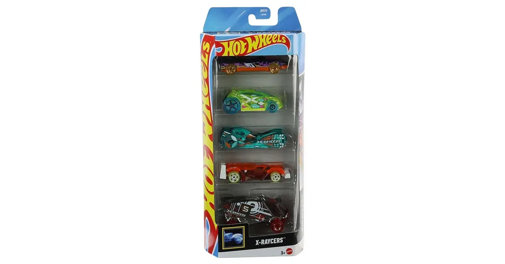 Hot Wheels X-Raycers 5 db-os kisautó szett 1/64 – Mattel Azonnali szállítás