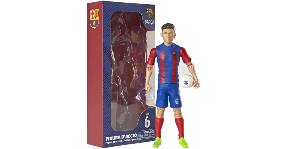 Focista akciófigura, 20 cm - FC Barcelona, Gavi 6-os mezben Legnépszerűbb