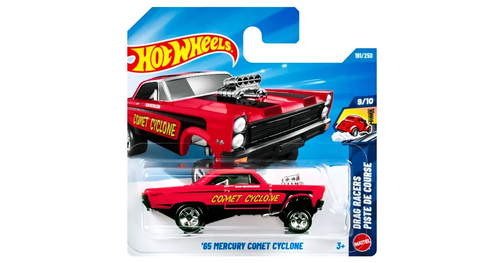 Utolsó esély Hot Wheels ‘65 Mercury Comet Cyclone kisautó 1/64 - Mattel