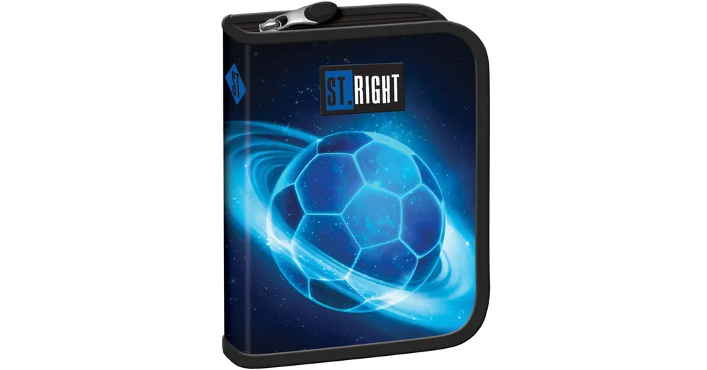 Kedvezményes ár St.Right Cosmic Soccer kihajtható tolltartó PC03 20,5x14x3,5cm