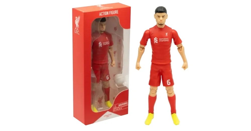 Focista akciófigura, 20cm - Liverpool Kerkez 6-os mezben Kihagyhatatlan ajánlat